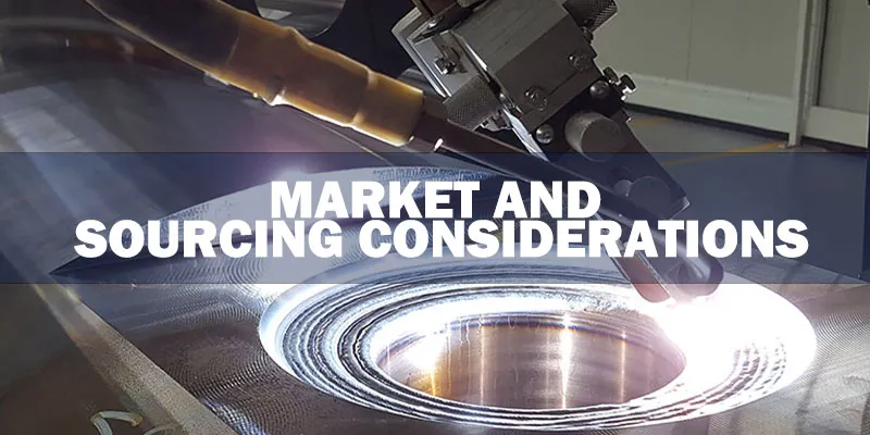 Market and Sourcing Considerations Market and Sourcing Considerations